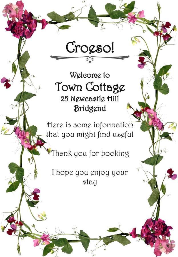 Town Cottage Ground Floor Appartment Bridgend  Eksteriør bilde